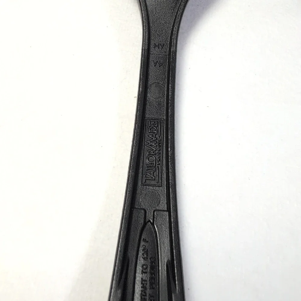 Tailor Made Nylon Spatula Turner Flipper 3 Slotted Lot Of 2 Black